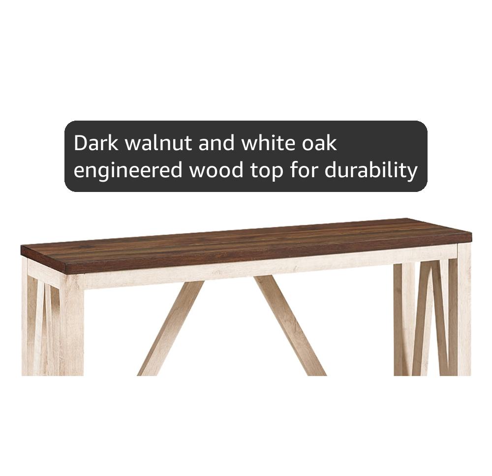 Amazon.com: Walker Edison Modern Farmhouse Accent Entryway Table